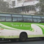 Hare Krishna bus: hare, hare, krishna, krishna